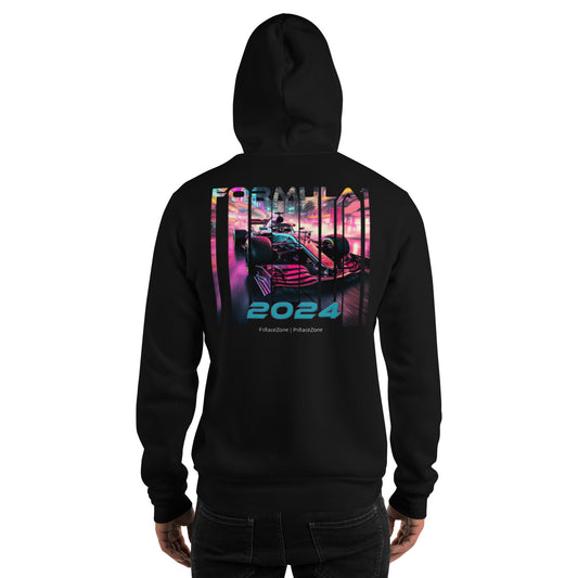 P1RaceZone - Black Unisex Hoodie